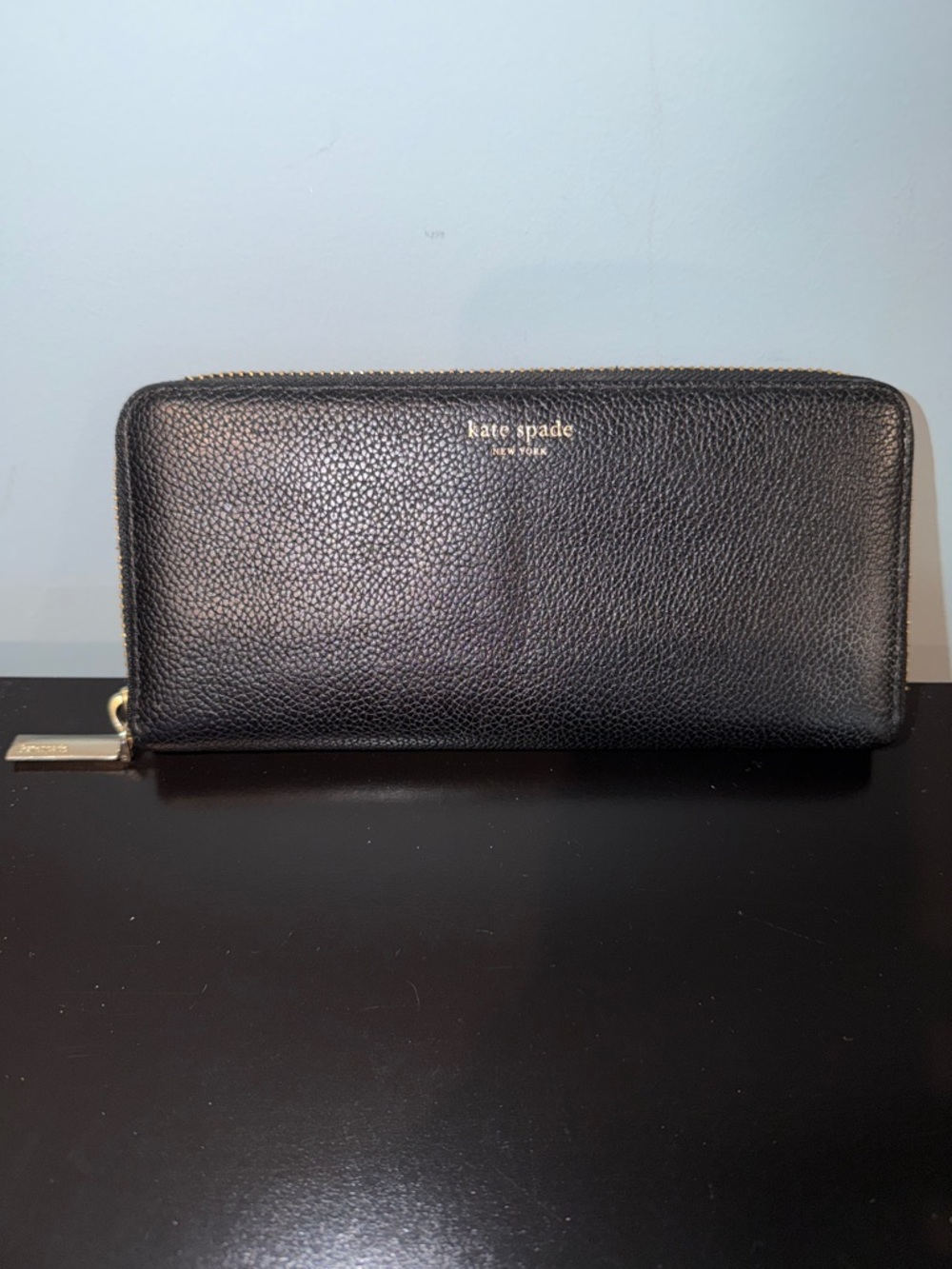 Kate Spade BUNDLE!! Black Quilted Leather Shoulder Bag with Zip Wallet - Picture 12 of 13